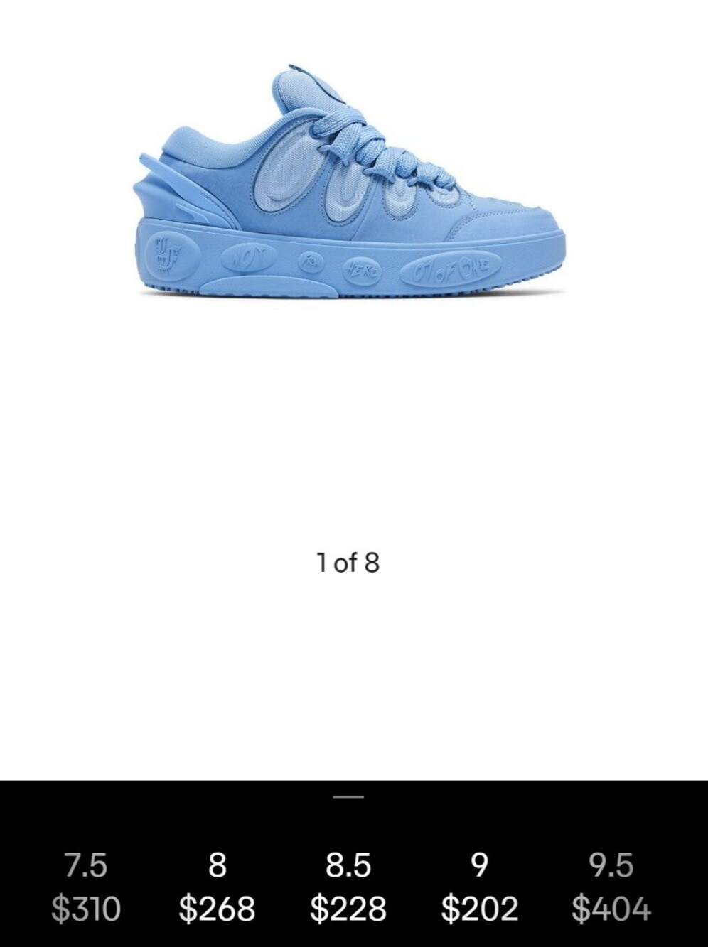 Puma LaFrancé "1 of 1" "Team Light Blue" Wmns 8.5 Like New Fast Shipping - Picture 14 of 14